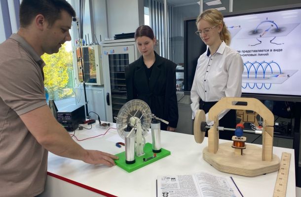 День физики в Средней школе п. Крылово